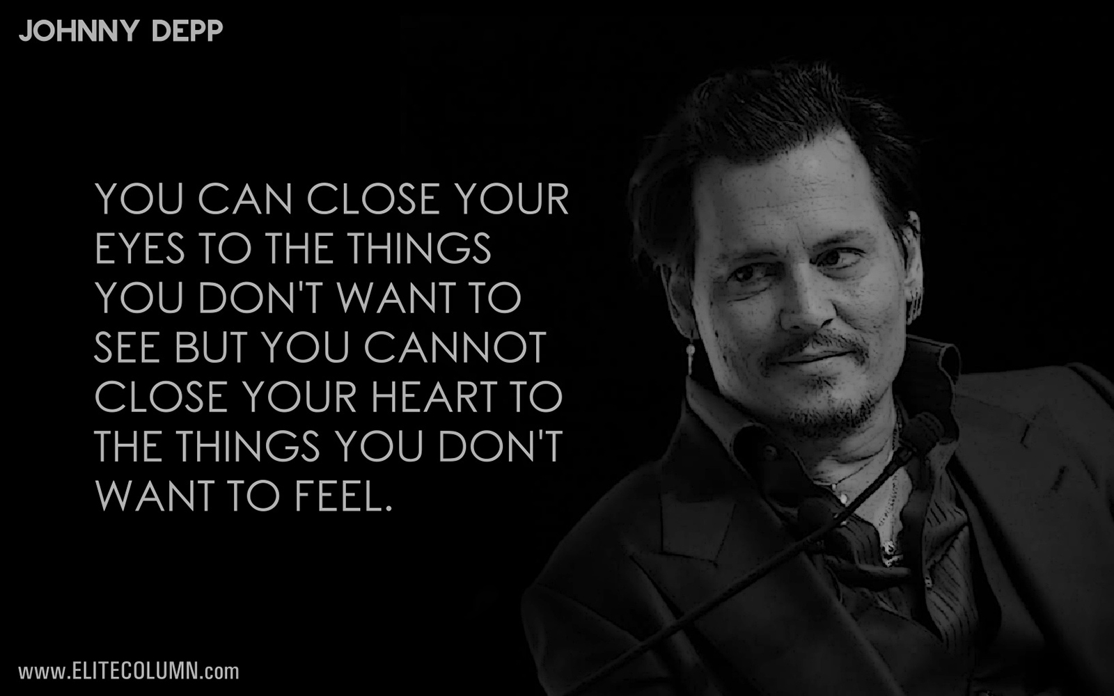 11 Johnny Depp Quotes To Inspire You | EliteColumn1600 x 1000