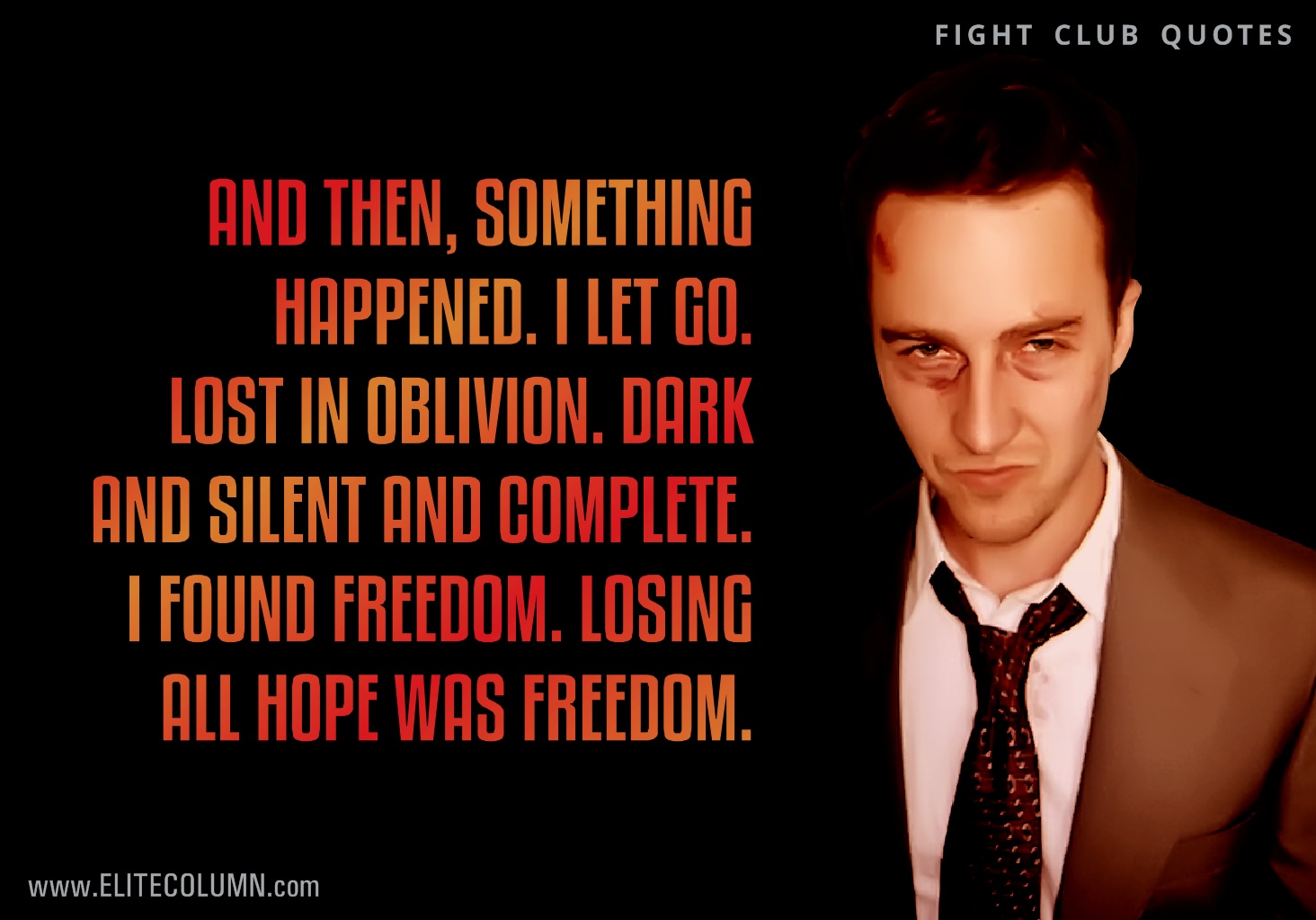 12 Best Fight Club Quotes To Give It Back To Your Enemies | EliteColumn