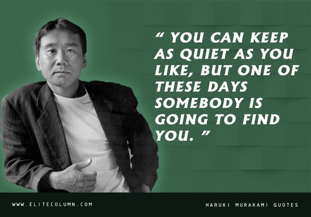 Haruki Murakami Quotes (8)
