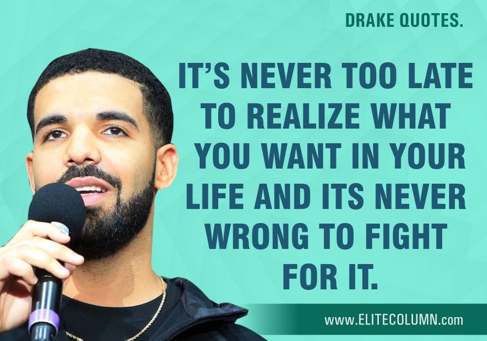 12 Drake Quotes To Make You Love His Songs | EliteColumn