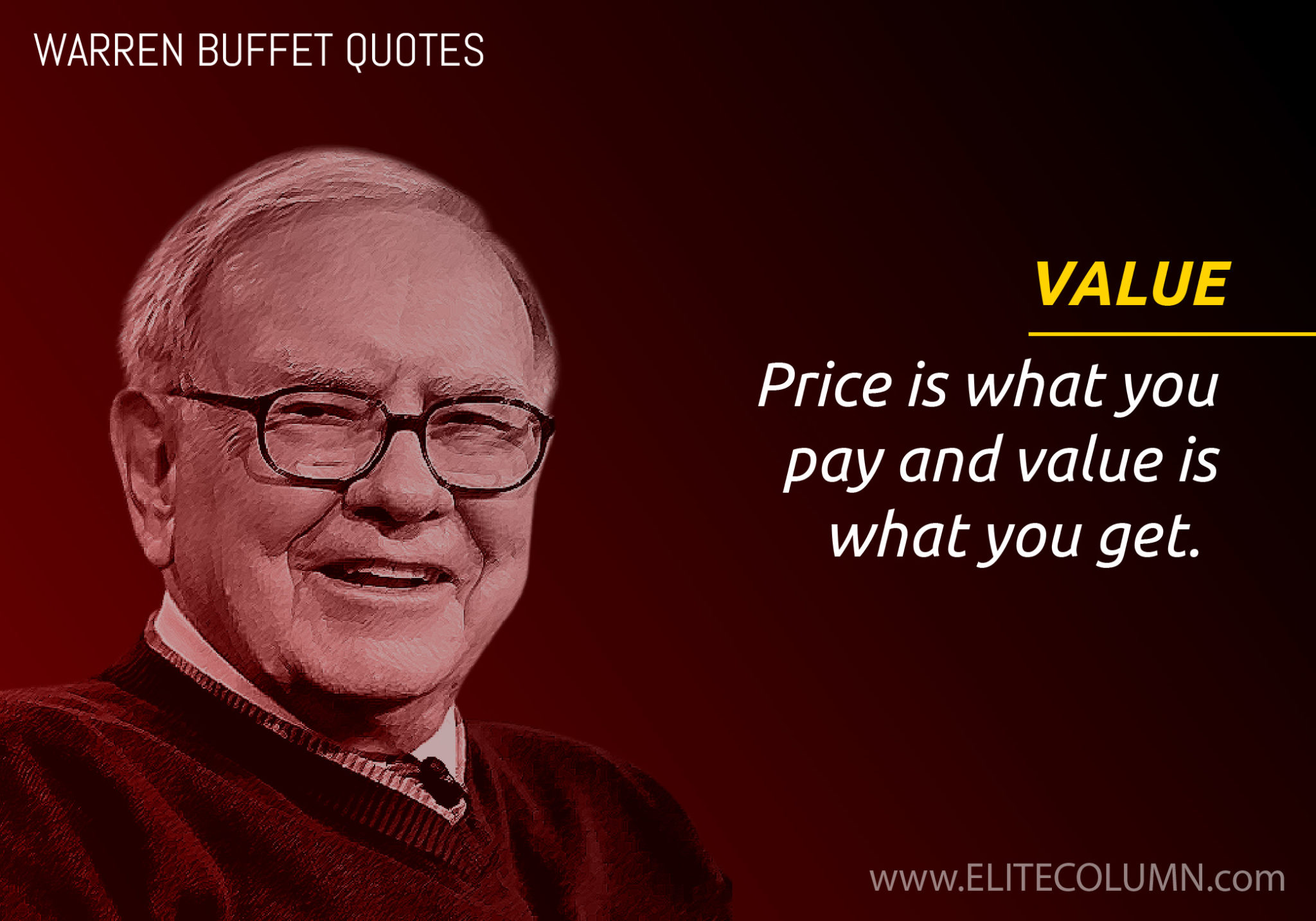 Warren Buffett On Value