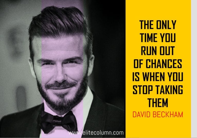 12 David Beckham Quotes That Will Motivate You