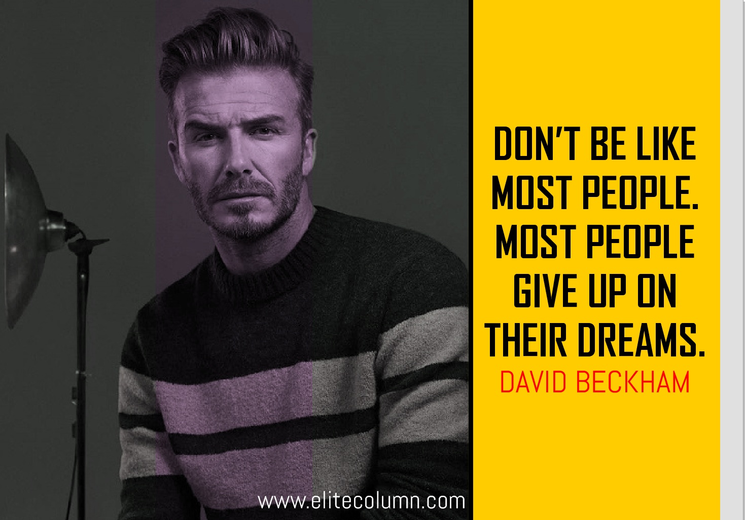 David Beckham Quotes (7)