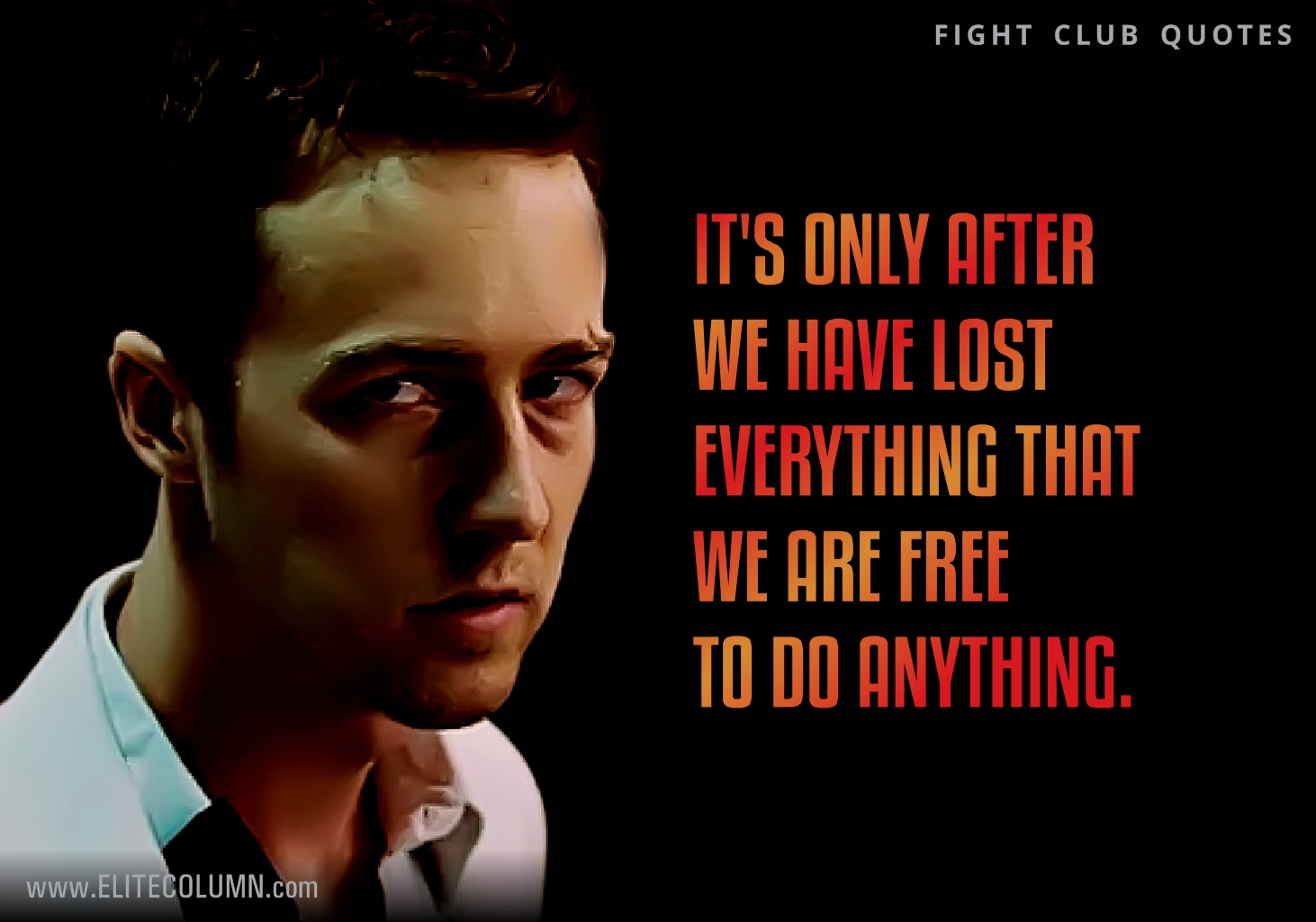 12 Best Fight Club Quotes To Give It Back To Your Enemies | EliteColumn