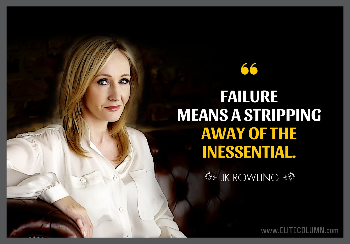 10 Best JK Rowling Quotes To Achieve Your Dreams | EliteColumn