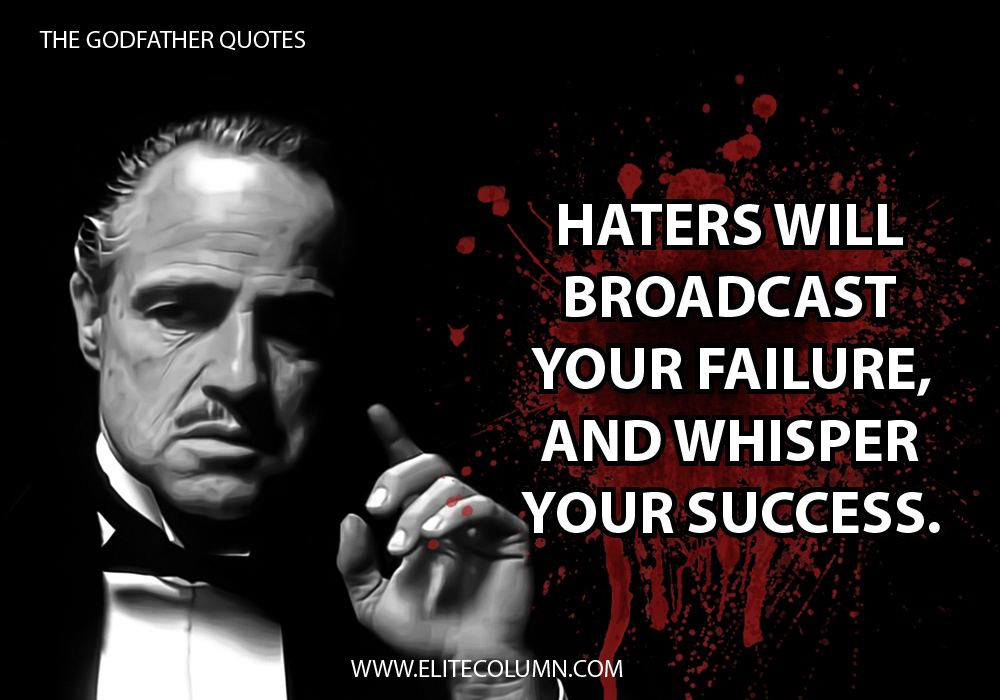 10 Fan Favourite The Godfather Quotes | EliteColumn