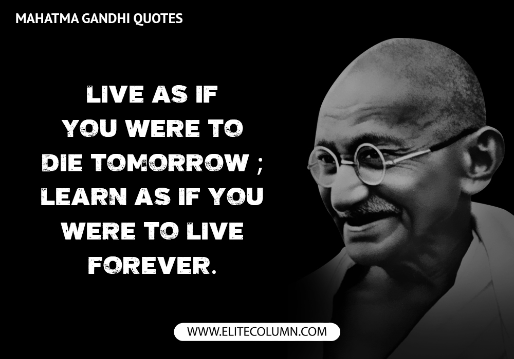 zitat mahatma gandhi