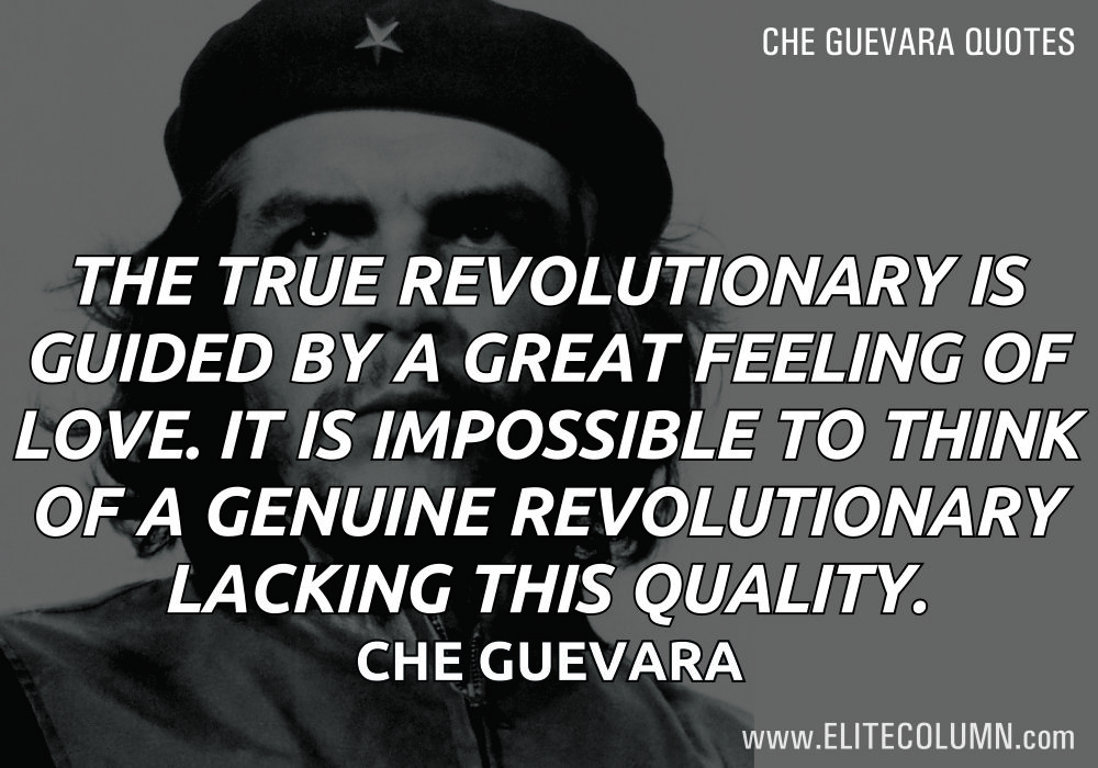 Wonderbaar Che Guevara Quotes 9 | EliteColumn LQ-35