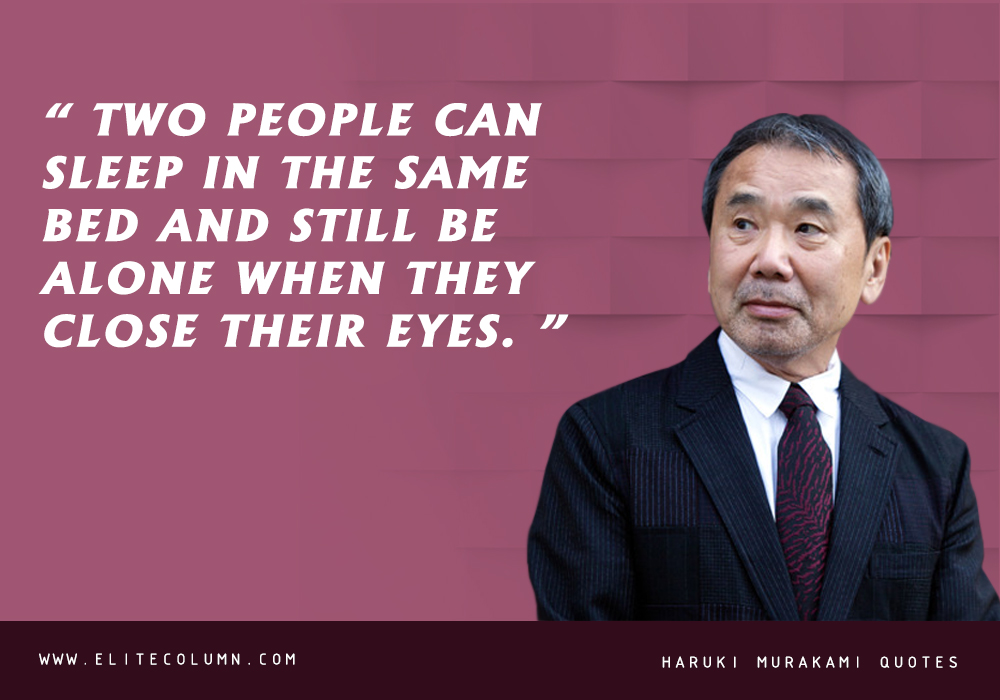 Haruki Murakami Quotes (10)