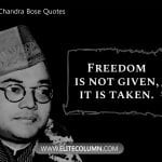 Subash Chandra Bose Quotes 10