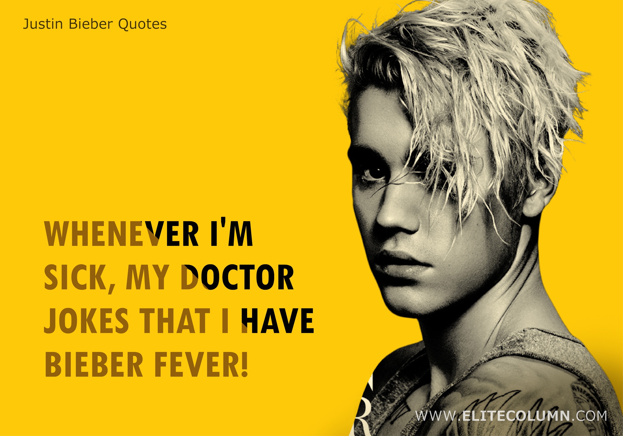 12 Justin Bieber Quotes to Make You Fall For This Singer | EliteColumn