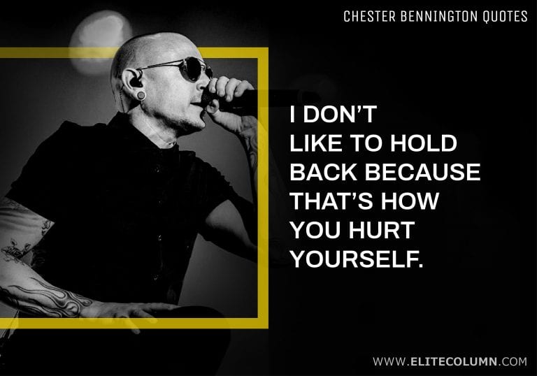 6 Chester Bennington Quotes That Will Inspire You