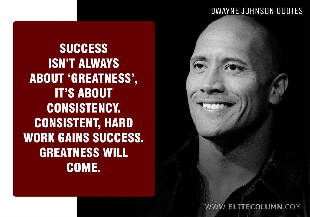 12 Most Powerful Quotes From Dwayne Johnson: The Rock | EliteColumn