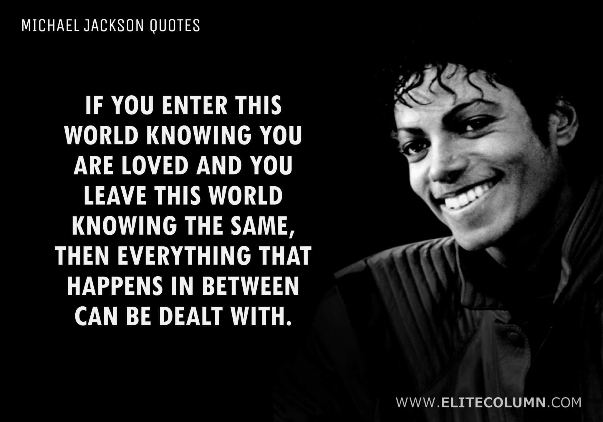 Top 27 Most Inspiring Michael Jackson Quotes - Goalcast