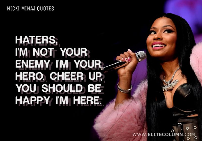 11 Nicki Minaj Quotes That Will Empower You | EliteColumn