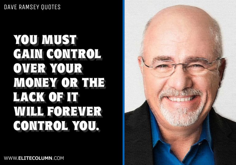 78 Dave Ramsey Quotes That Will Inspire You (2023) EliteColumn