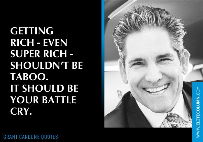Grant Cardone Quote on Limits