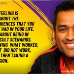 MS Dhoni Quotes 2