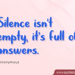 Silence Quotes 1