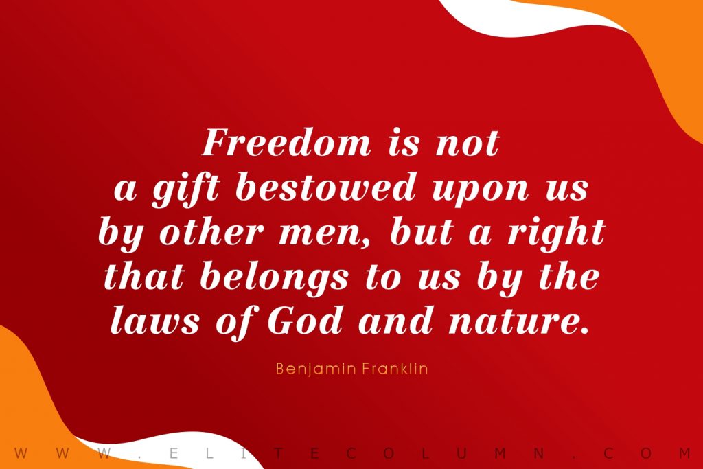 Benjamin Franklin Quotes (9)