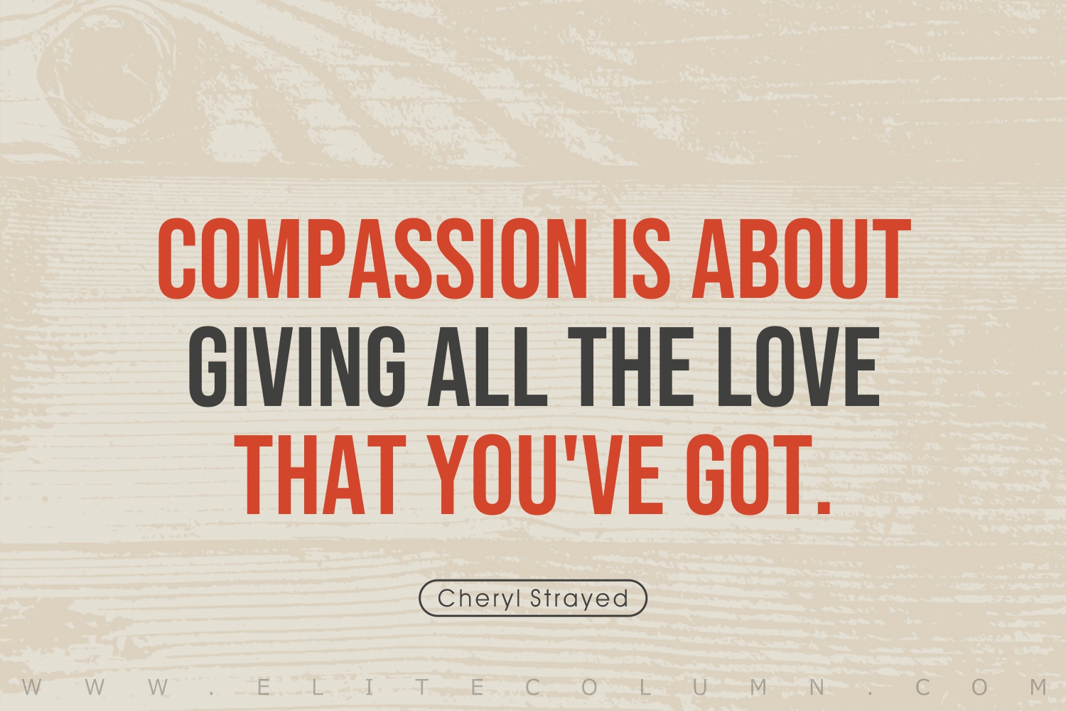 on compassion 50 essays