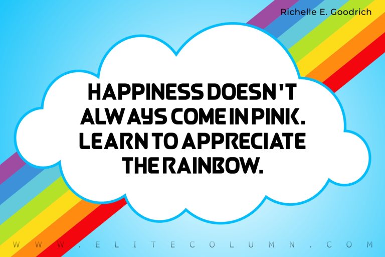 50 Rainbow Quotes That Will Make Your Life Colourful