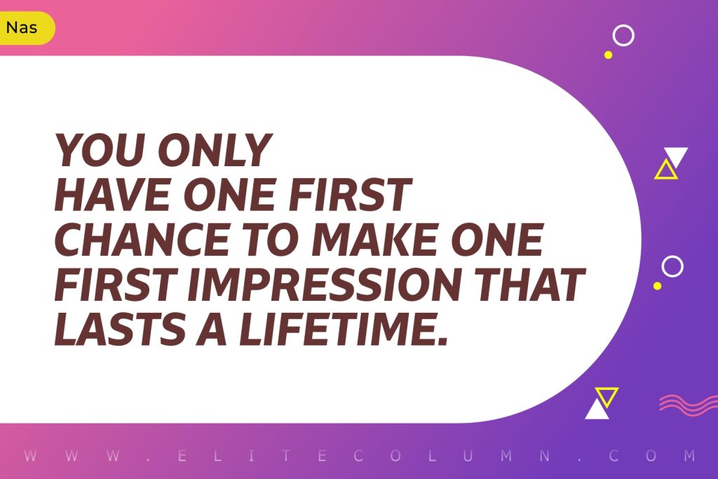 First Impression Quotes (8)