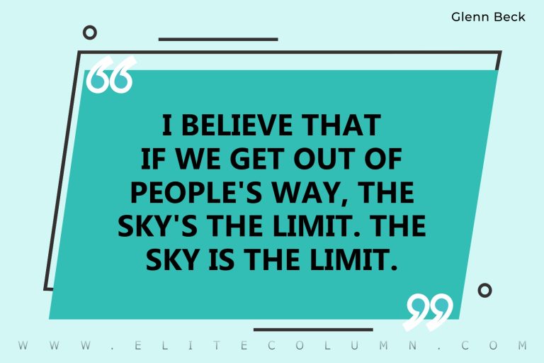 50 Sky is the Limit Quotes That Will Inspire You