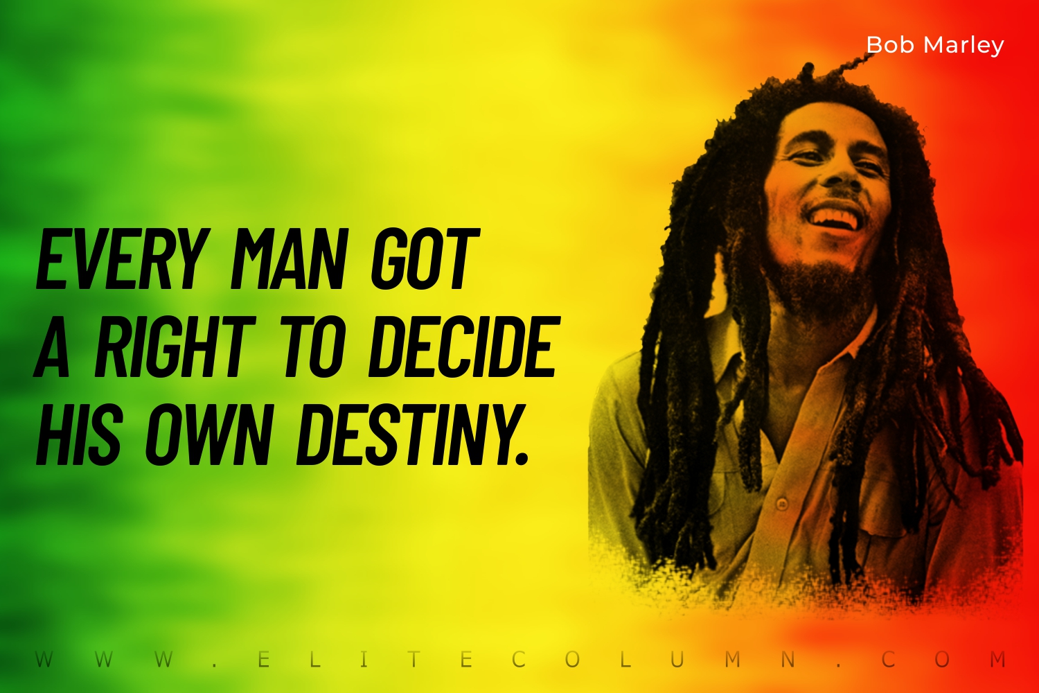 Bob marley shot quote