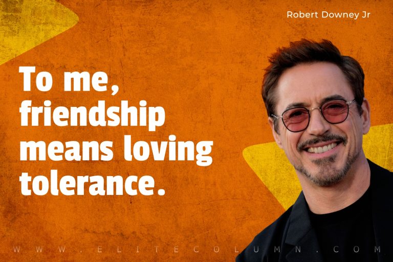 50 Robert Downey Junior Quotes That Will Motivate You (2023) | EliteColumn
