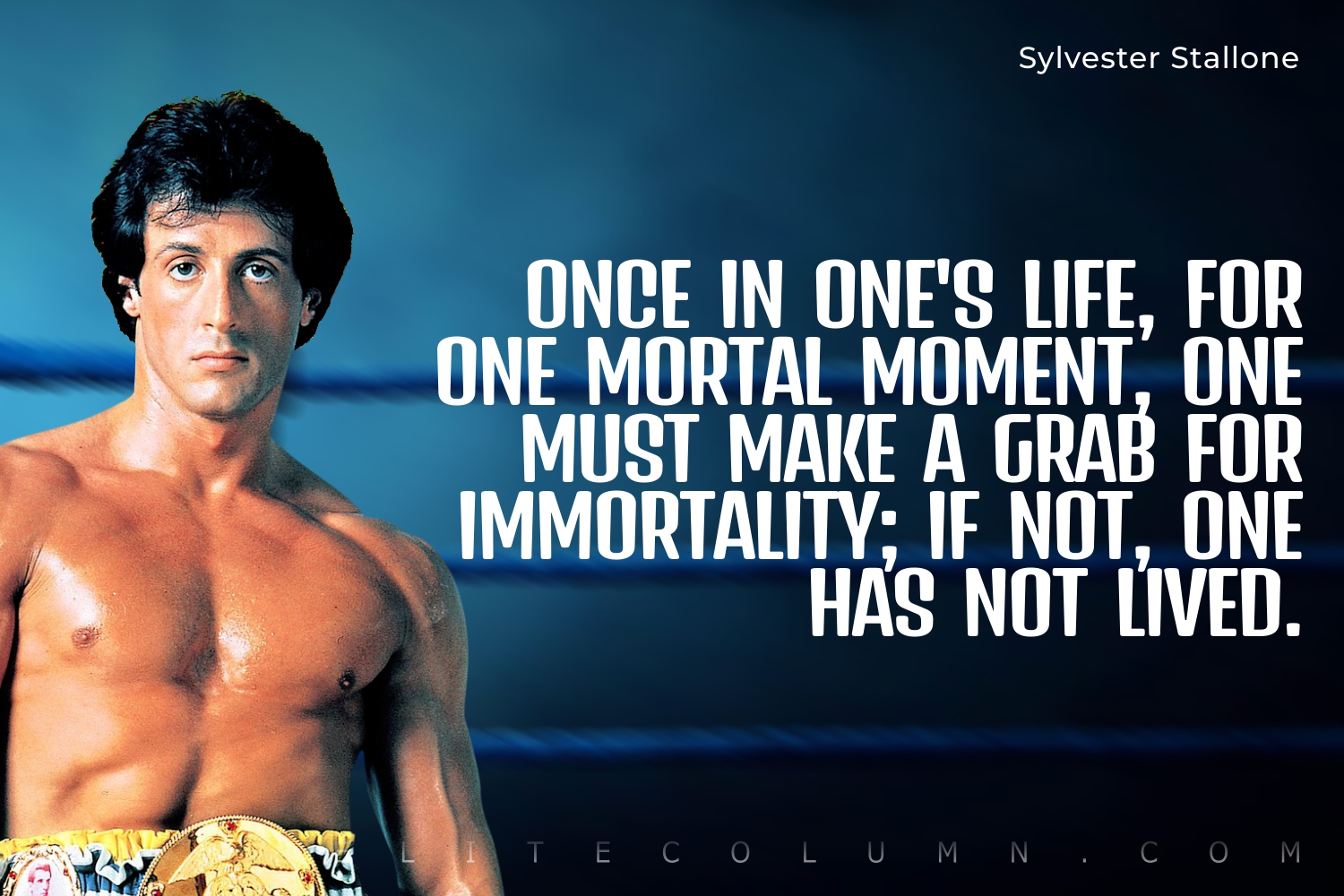 sylvester stallone quotes