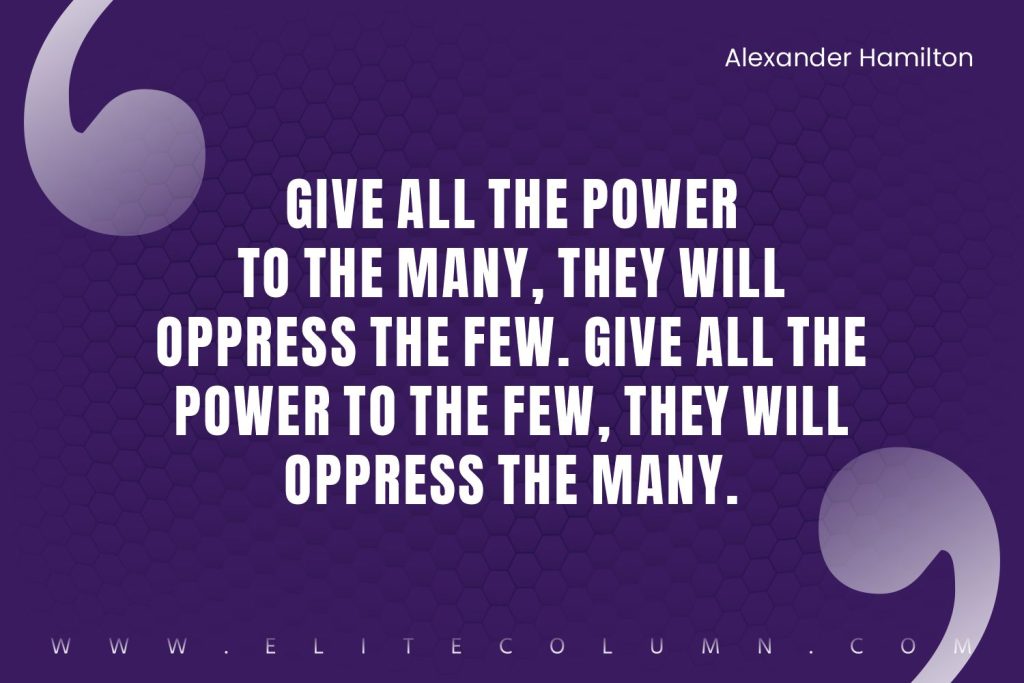 Alexander Hamilton Quotes (1)