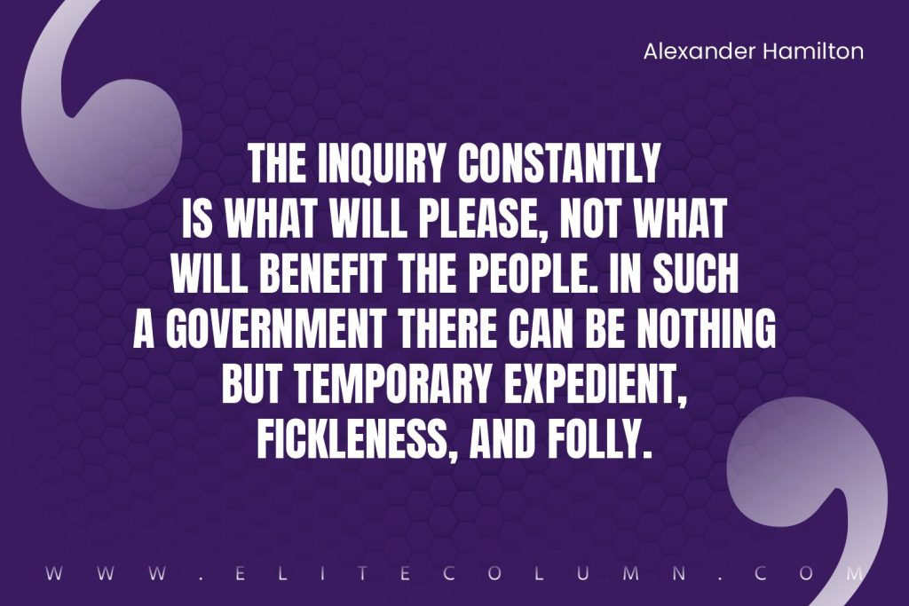Alexander Hamilton Quotes (8)