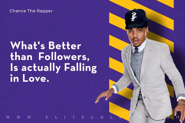 50 Chance The Rapper Quotes That Will Inspire You