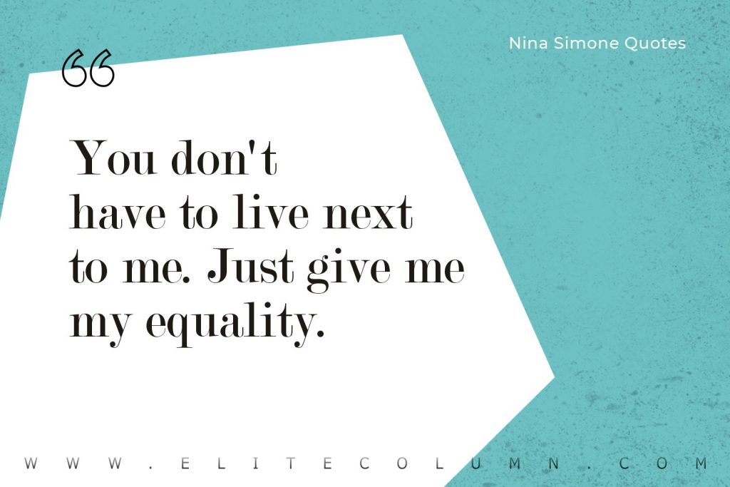 Nina Simone Quotes (5)