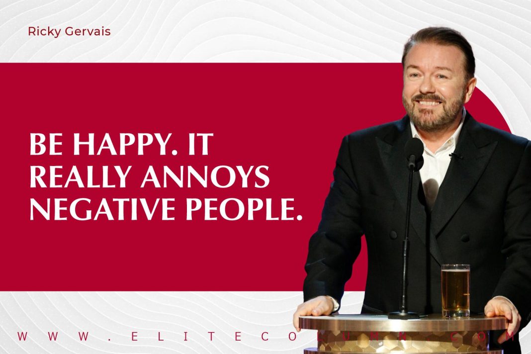 40 Ricky Gervais Quotes That Will Motivate You (2023) | EliteColumn