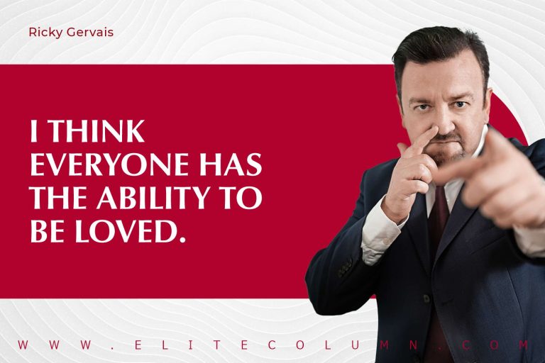 40 Ricky Gervais Quotes That Will Inspire You