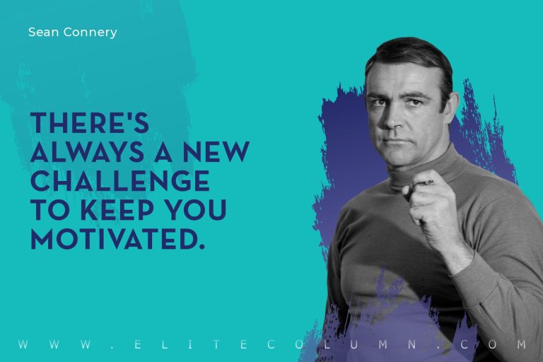 25 Sean Connery Quotes That Will Motivate You (2024) EliteColumn