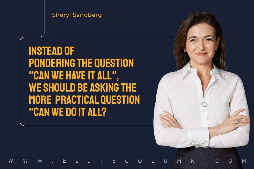 Sheryl Sandberg Quotes (1)