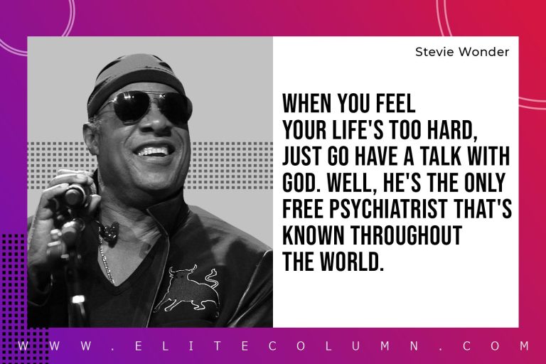 35 Stevie Wonder  Quotes That Will Motivate You