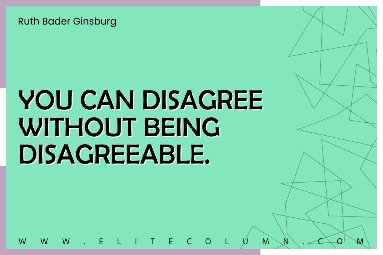 Ruth Bader Ginsburg Quotes (10)