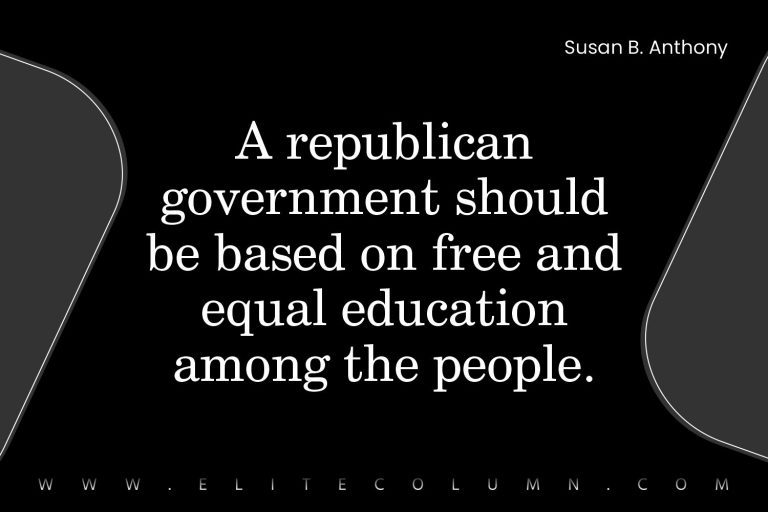 Susan B.Anthony Quotes (10)