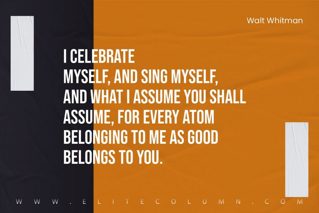 Walt Whitman Quotes (6)