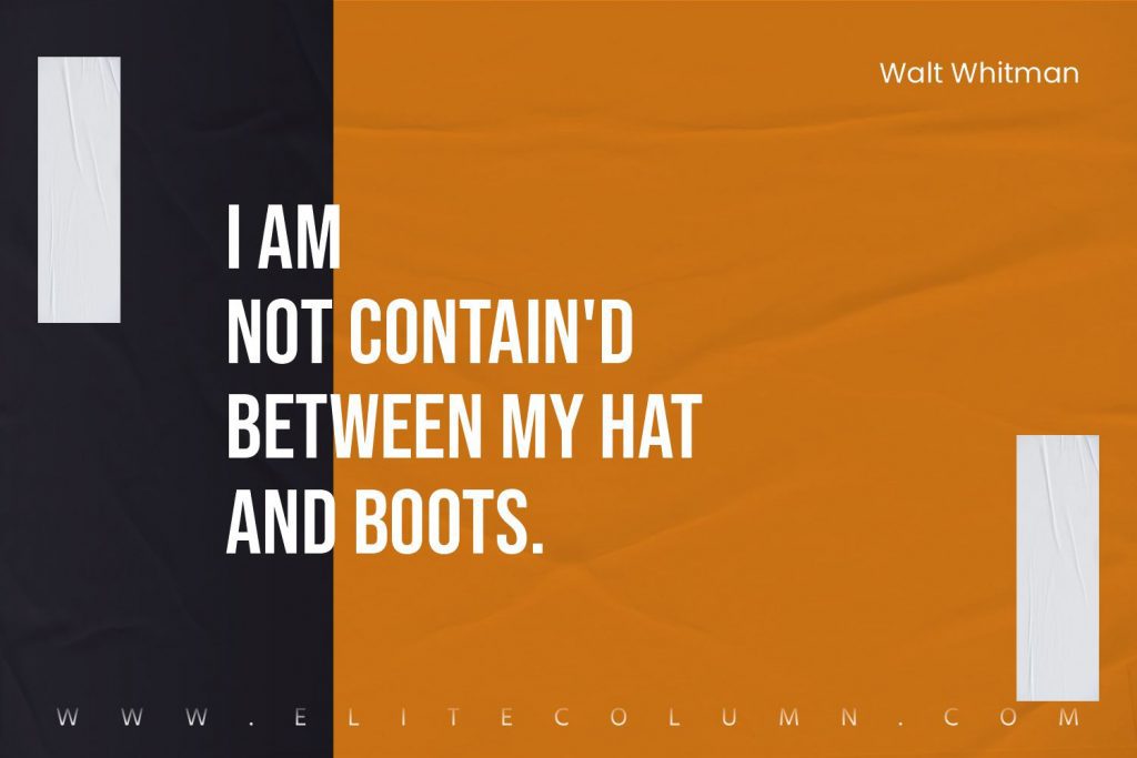 Walt Whitman Quotes (7)