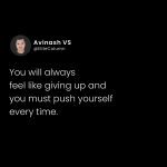 Avinash VS Quotes 17
