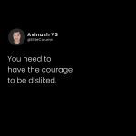 Avinash VS Quotes 56